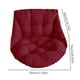 thumbnail image 1 of Cojín de asiento de cesta colgante para columpio, almohadilla de silla gruesa para el hogar, salas de estar, camas colgantes, mecedoras, alfombrilla de columpio al aire libre Fivean unisex, 1 of 2