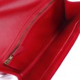 thumbnail image 6 of Pre-Owned HERMES Hermes H Logo Vintage Vo Epsom Rouge Vif Red 〇S Women's Clutch Bag (Fair), 6 of 10