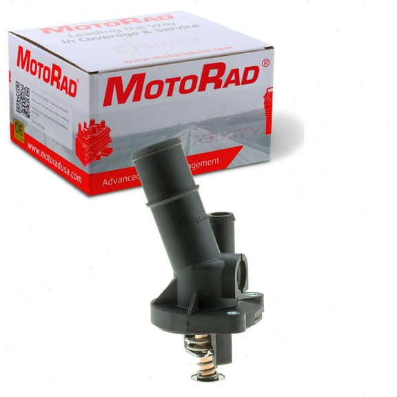 MotoRad Coolant Thermostat Housing Assembly compatible with Ford Escape 2013-2016 - 160F