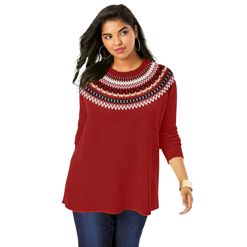 flattering sweaters for pear shaped