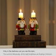 thumbnail image 4 of sweethay Christmas Nutcracker Decors Interesting Exquisite Tabletop Adorn Figurines Decorations Festival Decoration Home Adornments Green Rojo, 4 of 8