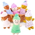 thumbnail image 3 of Basket Plush Baby Dolls Soft Multicultural Sensory Babies Toy Set 6 Piece Interchangeable Clothes Stuffed Plush Figures for All Ages, 3 of 6