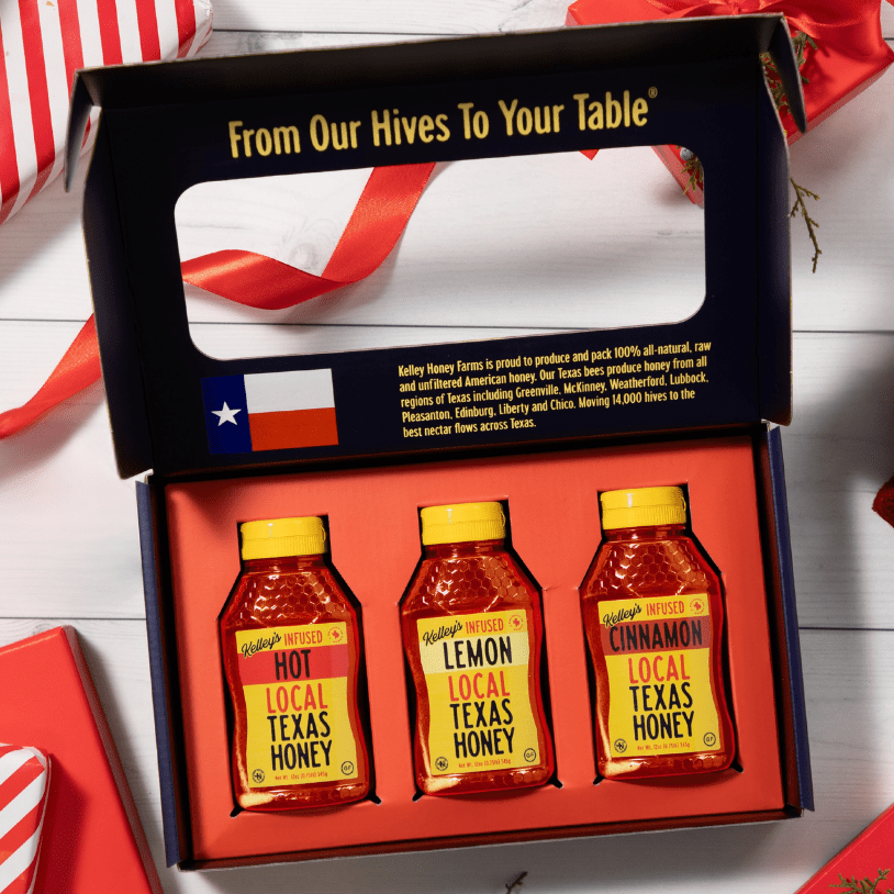 Kelley's Local Texas Honey Infused Gift Pack