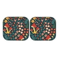 thumbnail image 7 of Goofa Berries and Flowers Pattern 2 Piece Car Windshield Sun Shade Foldable | Front Windshield Shade for Sun, Heat and UV Rays | Sunshade for Car Front Window-, 7 of 7
