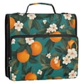 thumbnail image 5 of FORMRS Zipper Binder with Shoulder Strap 2-inch Ring 500 Sheet Capacity File Bag, Orange Leaves, 5 of 5