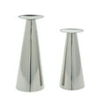 thumbnail image 6 of DecMode 8.75", 11"H Modern Wall Sconce, Silver, 2 - Pieces, 6 of 7