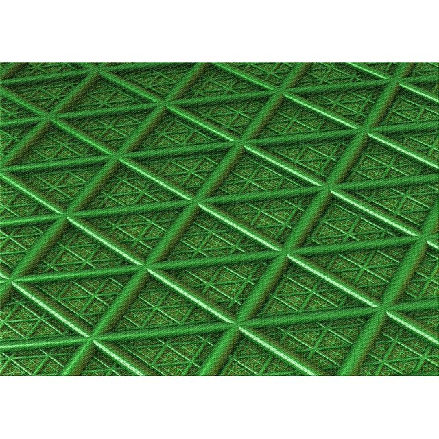 Ahgly Tapis Rectangulaire Lavable en Machine Intérieur Vert Émeraude Profond, 5 Pieds x 7 Pieds