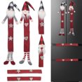 thumbnail image 4 of Coofit Housse de Poignée de Noël Festive 6 Pcs Poignée de Porte Décoration de Poignée de Réfrigérateur, 4 of 10