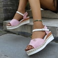 thumbnail image 1 of WILLBEST Sandalias Flexibles De Verano Para Mujer, De Moda, Con Punta Abierta, Con Bloqueo De Color, Ajustables, Elásticas, Deportivas, Transpirables, Para Playa, No Para Exteriores, 1 of 8