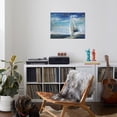 thumbnail image 4 of Art.com Sail Away Stretched Canvas Print Wall Art by Liz Jardine, 32" x 24", 4 of 4