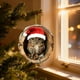 thumbnail image 5 of Adornos Navideños de Animales, Colgantes Planos de Acrílico Impresos En 2D | Adornos para Árbol de Navidad con Búho y Mapache | Adornos Colgantes Duraderos con Cuerda | Decoración Navideña para Árbol, 5 of 5