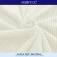 thumbnail image 4 of 2024 Solid Print Polyester Loveseat Slipcover  Chocolate, 4 of 6