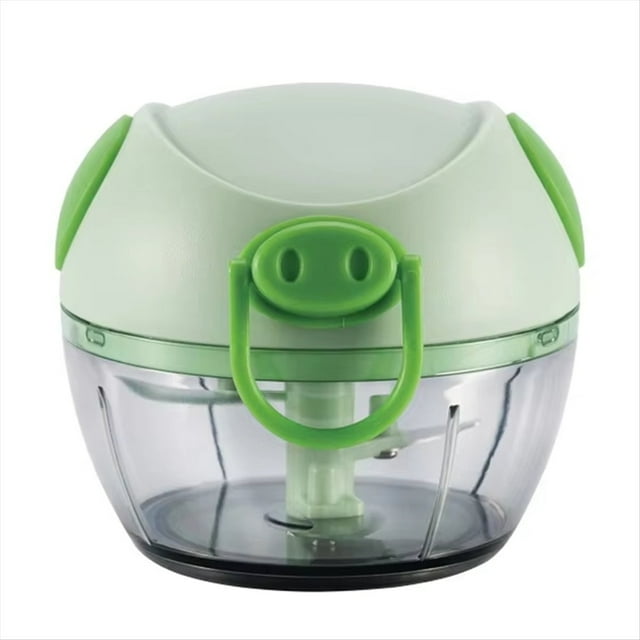 Cortador de Portátil: Cortador Manual de Verduras Multifuncional para Cocina, Máquina Pequeña para Hacer Puré de Fácilmente.