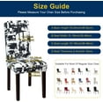 thumbnail image 5 of Chair Covers, Dining Room Chair Covers, Stretch Kitchen Chair Covers/Dining Room Chair Covers Set of 4, Removable Washable Dining Chair Slipcovers for Home, Hotel, Banquet, 5 of 6