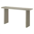thumbnail image 5 of Evelyn&Zoe Modern/Contemporary 55" Wide Alder White Console Table, 5 of 5