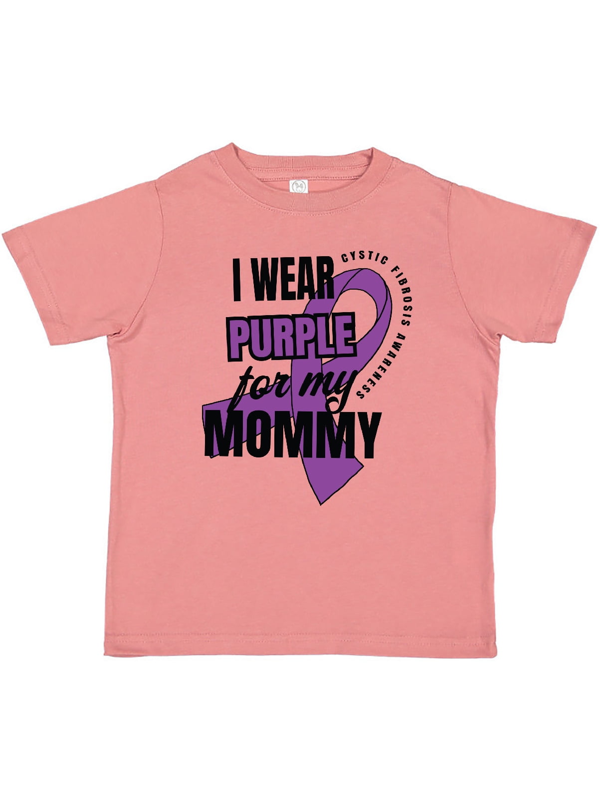 inktastic I Wear Purple for My Momma Cystic Fibrosis Awareness Baby T-Shirt
