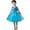 Blue, variant on ZQUUVOU Girls Sparkly Performance Set Solid Sequin Sleeveless Tutu Dress with Matching Headband Princess Dress Up Pink