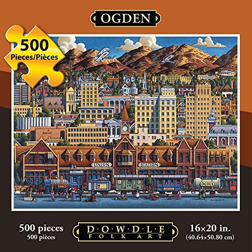 Jigsaw Puzzle Explore America Ogden Utah 500 pieces NEW Made in USA 