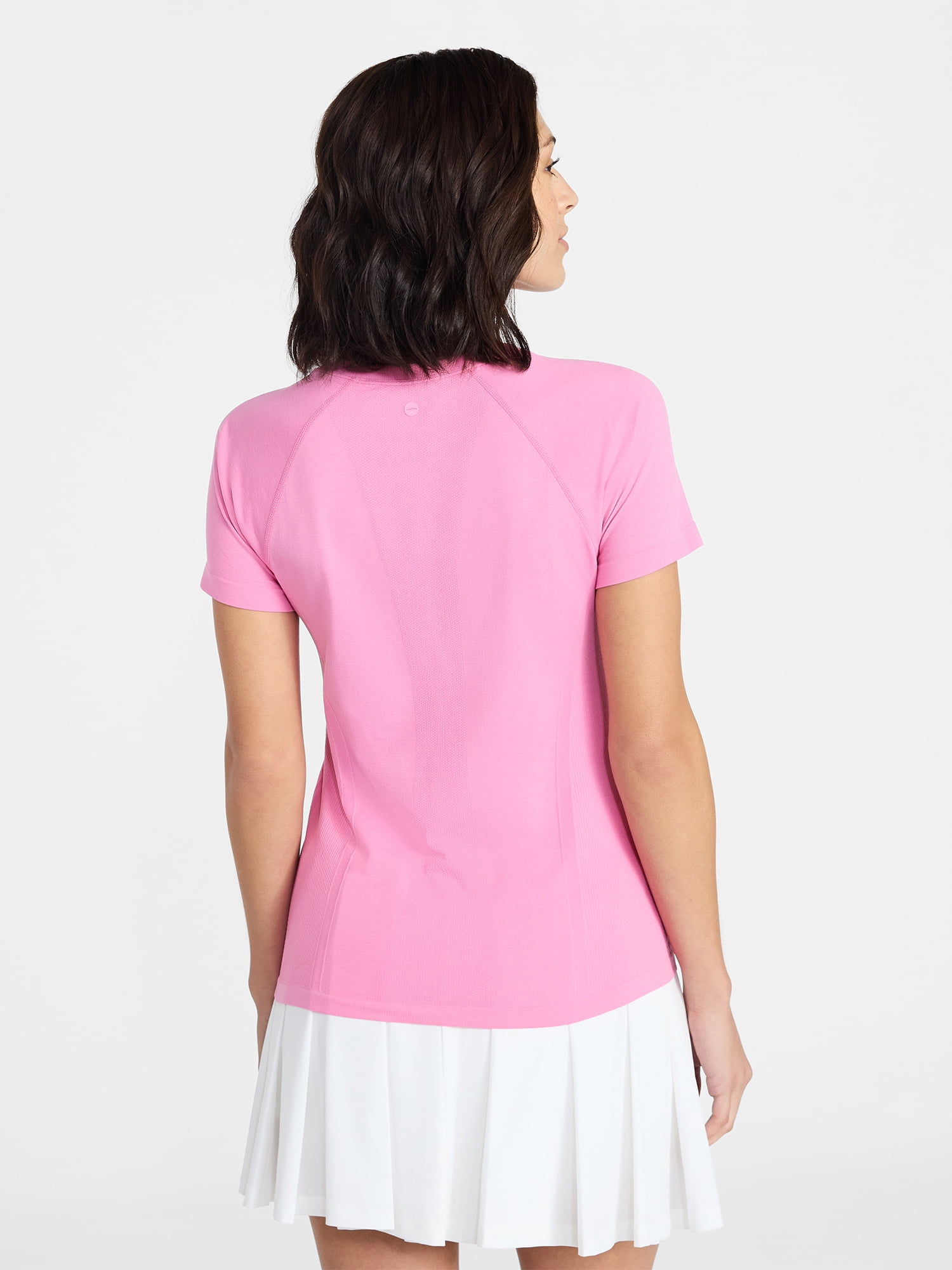 Avia Women's Seamless Tee with Short Sleeves, Sizes XS-XXXL