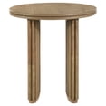 thumbnail image 4 of Adina 2-piece Round Coffee Table Set Distressed Light Brown, 4 of 13