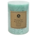 thumbnail image 1 of Hometrends 4" Morning Rain Scented Pillar Candle, 1 of 5