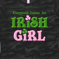 thumbnail image 4 of Inktastic Loves An Irish Girl Women's T-Shirt, 4 of 5