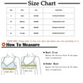thumbnail image 3 of Jsaierl Bras for Women Wirefree Push Up T-shirt Bras Seamless Sexy Bralettes Stretch Breathable Full Figure Bras, 3 of 5