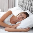 thumbnail image 6 of Lirex Pillow Cases Set, 2-Pack Standard Size 20x26 inches, Brushed Microfiber for Cozy Bedroom,White, 6 of 7