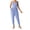 #02Blue, variant on Women Jumpsuits 2026 Summer Sleeveless Backless Tank Top Rompers Yoga Gym Workout Jumper One Piece Outfits Black L