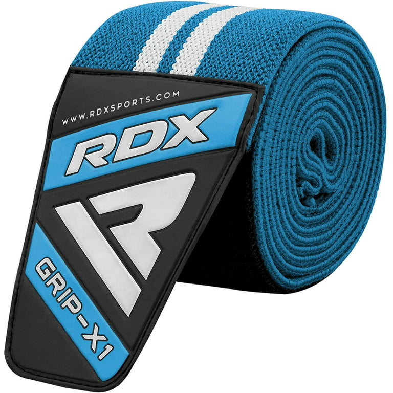 RDX Knee Wraps Weightlifting, 78 Inch Elasticated Pure Cotton, Powerlifting  Compression Bandages Support, Squats Deadlifts Bodybuilding Olympic Lifting  Leg Press WOD Workout, Gym Fitness Training 