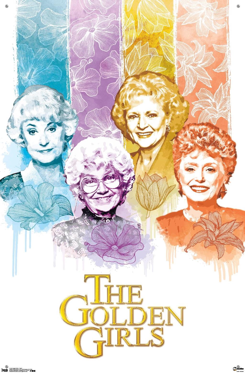 The Golden Girls - Older Wall Poster with Push Pins, 22.375" x 34"