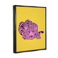 thumbnail image 3 of Stupell Industries Pop Style Leopard Animals & Insects Painting Black Floater Framed Canvas Art Print Wall Art, 25 x 31, 3 of 10