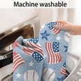 thumbnail image 5 of Blue Baseballs and USA Flags Pattern Bathroom Rugs Mat,Non Slip Microfiber Bathroom Rug,Rubber Backing,Soft Bathroom Mats for Bathroom Floor,Tub and Shower,60x24in(150x60cm), 5 of 5