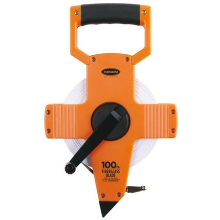 UPC: 0052837001118 | Keson Tape Measure 1/2 In x 100 ft/30m Pumpkin OTR-10M-100