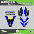 thumbnail image 4 of Kalair GFX Graphics Kit for Kawasaki KX85 (2014-2021) Warrior Series, 4 of 5