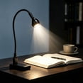 thumbnail image 4 of VQPeo USB Night Light for Laptop Keyboard – Flexible Metal Gooseneck Desk Lamp for Reading, Work, and Travel – Portable LED Task Light with USB Power, 4 of 5
