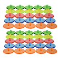 thumbnail image 1 of 50Pcs Clear Plastic Flat Golf Balls Markers Golf Balls Mark Position Markers Diameter 24mm for Golfer Training Enduring, 1 of 4