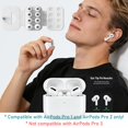thumbnail image 2 of Repuestos de almohadillas para AirPods Pro 1 y 2 SIXFU XS-L, 2 of 7