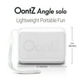 thumbnail image 6 of OontZ Angle solo Bluetooth Speaker Surprisingly Loud Bass 100Â’ Wireless Range, IPX-5 Splashproof White with lanyard, 6 of 7