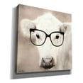 thumbnail image 2 of Epic Graffiti 'See Clearly Cow' by Lori Deiter, Canvas Wall Art, 26"x26", 2 of 8