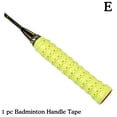 thumbnail image 1 of Tennis Racket Grip Tape Absorb Moisture Badminton Handle Tape Frosted Anti-Slip Overgrip For Tennis Racquet Badminton Racquet E, 1 of 6