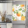 thumbnail image 3 of Yayeee Magnetic Dishwasher Cover for The Front Decoration Home Kitchen Machine Sticker Protector, Floral Watercolor Oranges, 3 of 6