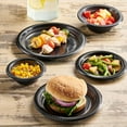 thumbnail image 7 of PLASTICPRO 12 Oz Black Plastic Bowls Round Disposable Microwavable Bowls, 200-Pack, 7 of 7