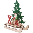 thumbnail image 2 of XUANYI-Mini Christmas Tree Sleigh Ornaments, 2 of 3