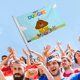 thumbnail image 4 of Big Bird Bandera impresa con temática, regalo perfecto para fanáticos, amigos y familiares, y adecuada para actividades al aire libre e interiores, decoraciones de fiesta.40cm×60cm, 4 of 6