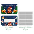 thumbnail image 1 of 20pcs Christmas Scratch Cards Creative DIY Rewards for Elementary Students, 1 of 8