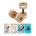 thumbnail image 6 of 100Fens 1 Pair Aqua Fitness Barbells Foam Dumbbells Hand Bars Pool Resistance Exercise, 6 of 6