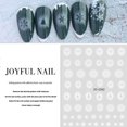 thumbnail image 3 of 12 hojas de calcomanías navideñas para decoración de uñas, pegatinas autoadhesivas 3D para uñas, copos de nieve para mujeres, niñas, niños, diseño de uñas DIY Zhivalor BST3065095, 3 of 6