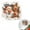 Style 7, variant on Christmas Creative Wall Sticker, 3D Santa Claus Broken Wall Cartoon Design Christmas Decals, Creating Door Stickers with Broken Walls, Cartoon Santa Reindeer Window Decal Decor