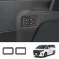 thumbnail image 5 of For Car Seat Control Pane Trim Frame Sticker Wood Grain, 5 of 5